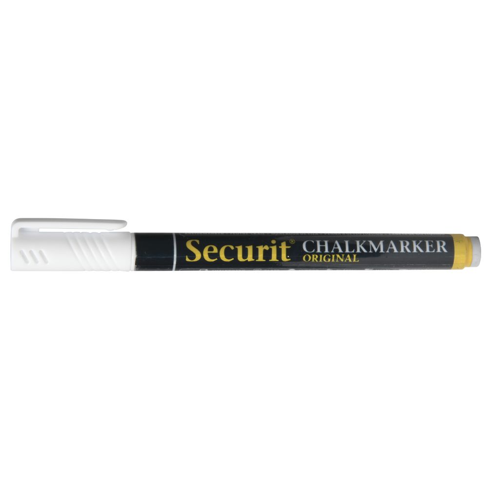 Securit White Fine Point Liquid Chalk Marker