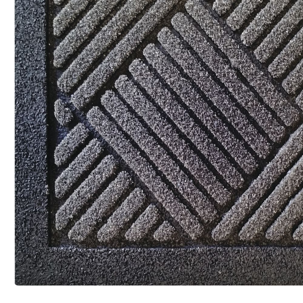 Cactus Mat Graphite Rubber Enviro Scrape Indoor Outdoor Mat 4