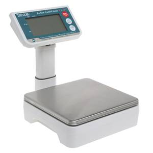 Taylor TE10SSW Electronic Portion Control Scale w/ LCD Digital Display, 10 lb, Stainless Steel