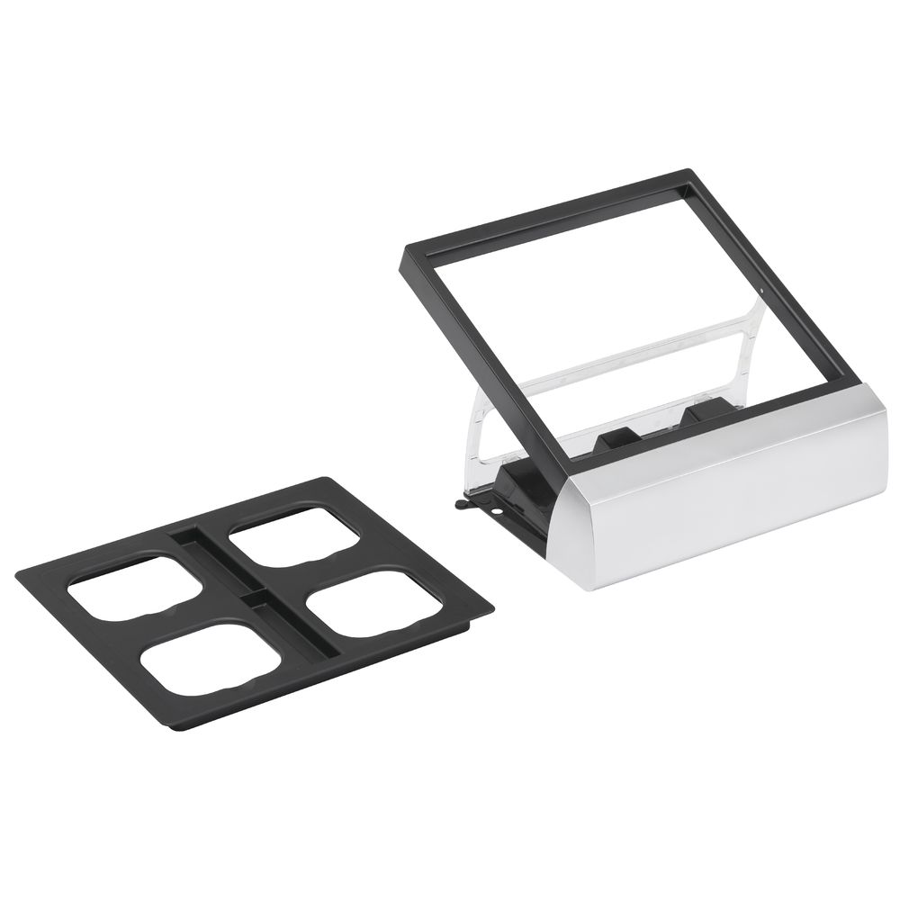 San Jamar Black Abs Plastic Modular Countertop Modpan