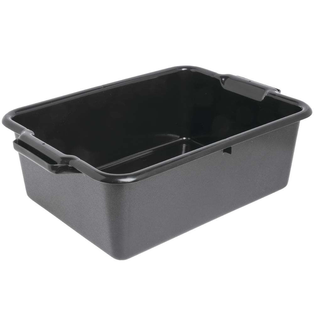 Vollrath Reinforced Bus Box 1 Compartment 7"H Black