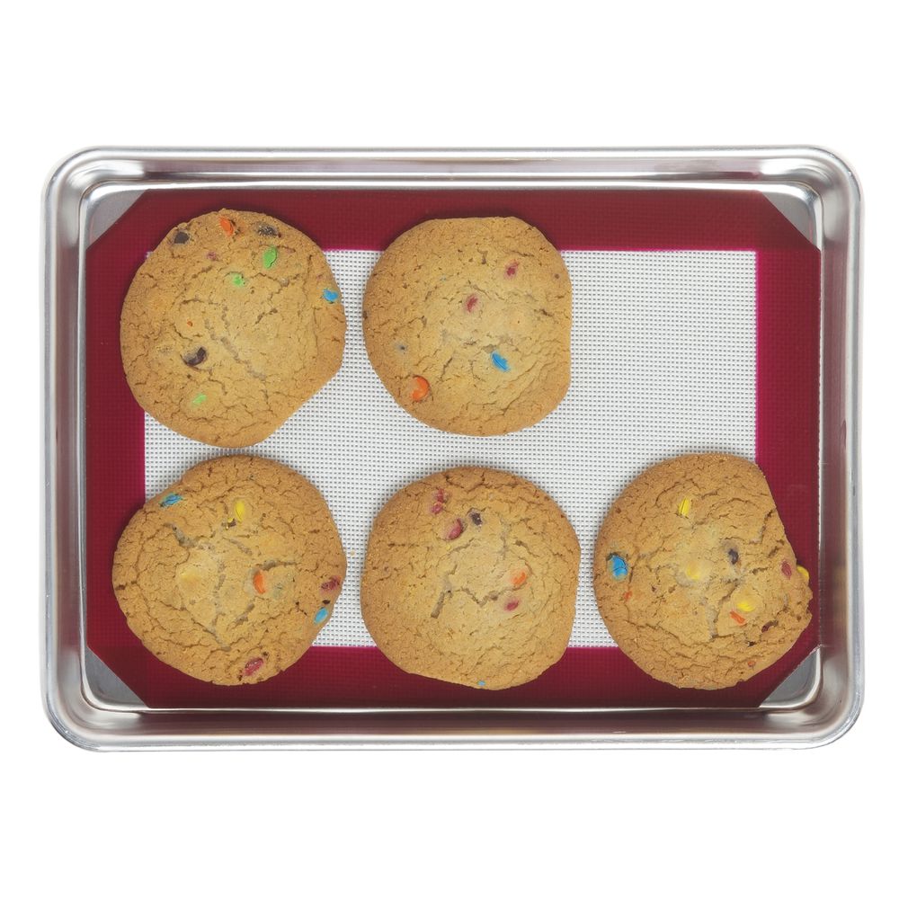 BAKE MAT, SILICONE, QTR SIZE, 11.8X8.3"