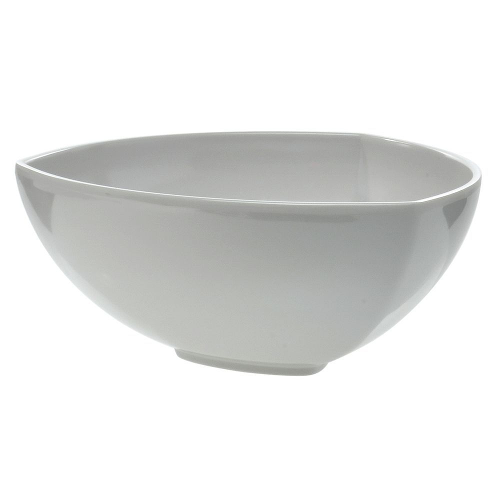 Triangle Melamine Bowls in White