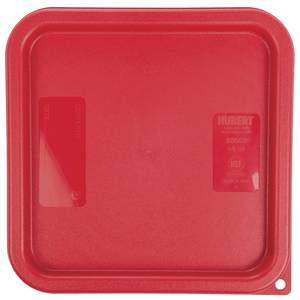 Choice 2 and 4 Qt. Green Square Polypropylene Food Storage Container Lid