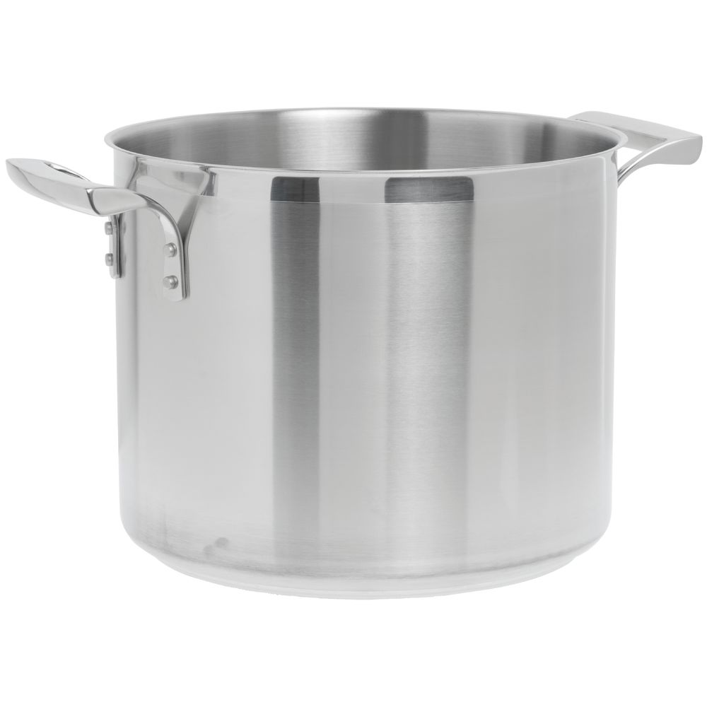 Browne Thermalloy® 20 qt Stainless Steel Stock Pot - 13 1/2