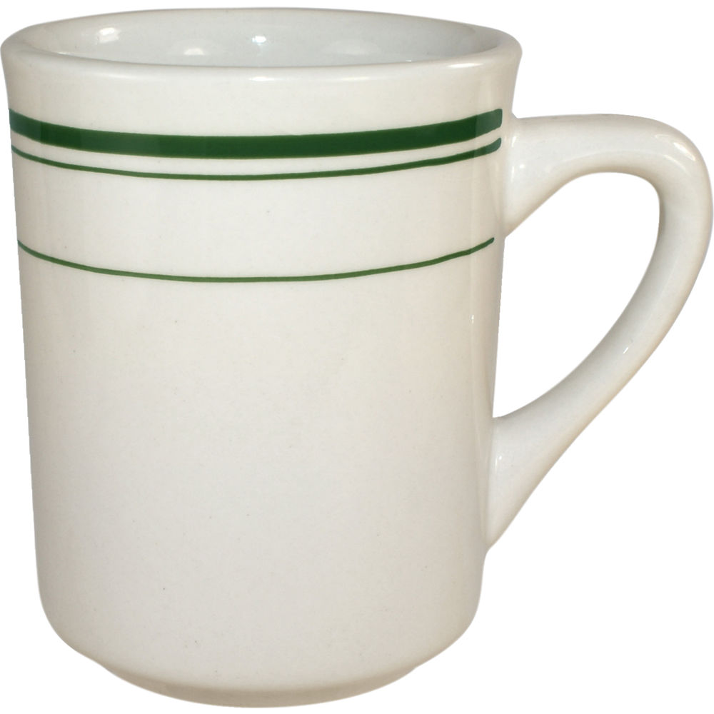 International Tableware® Verona™ 8.5 oz Warm White Stoneware Coffee Mug