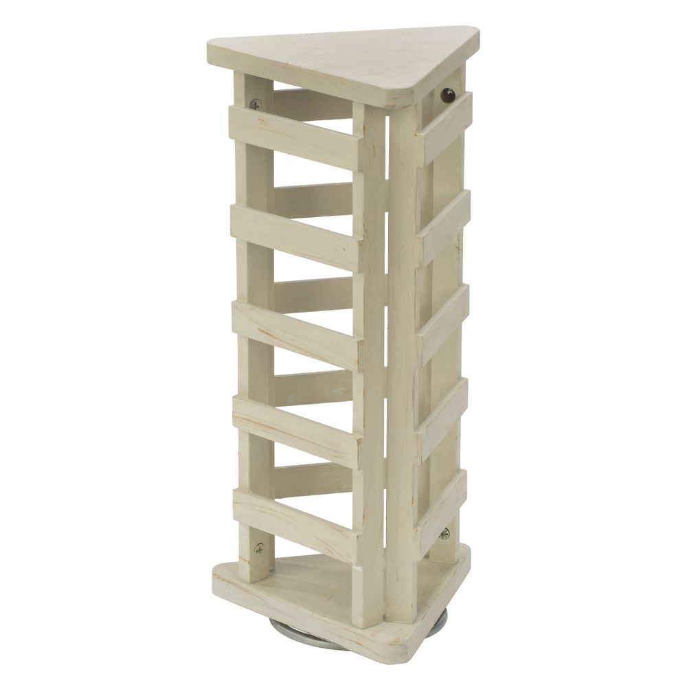 3-Sided Grid Spinner Floor Rack