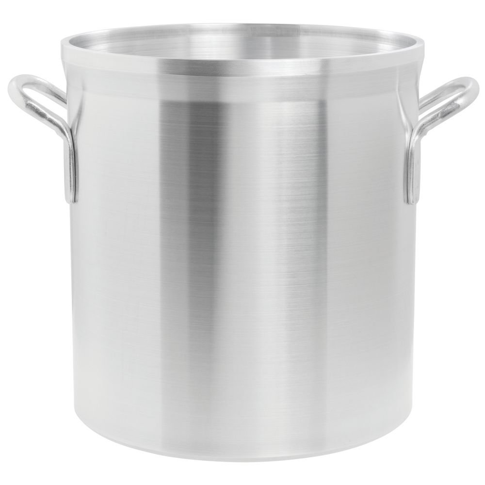 Hubert Stock Pot 24 Quart Aluminum