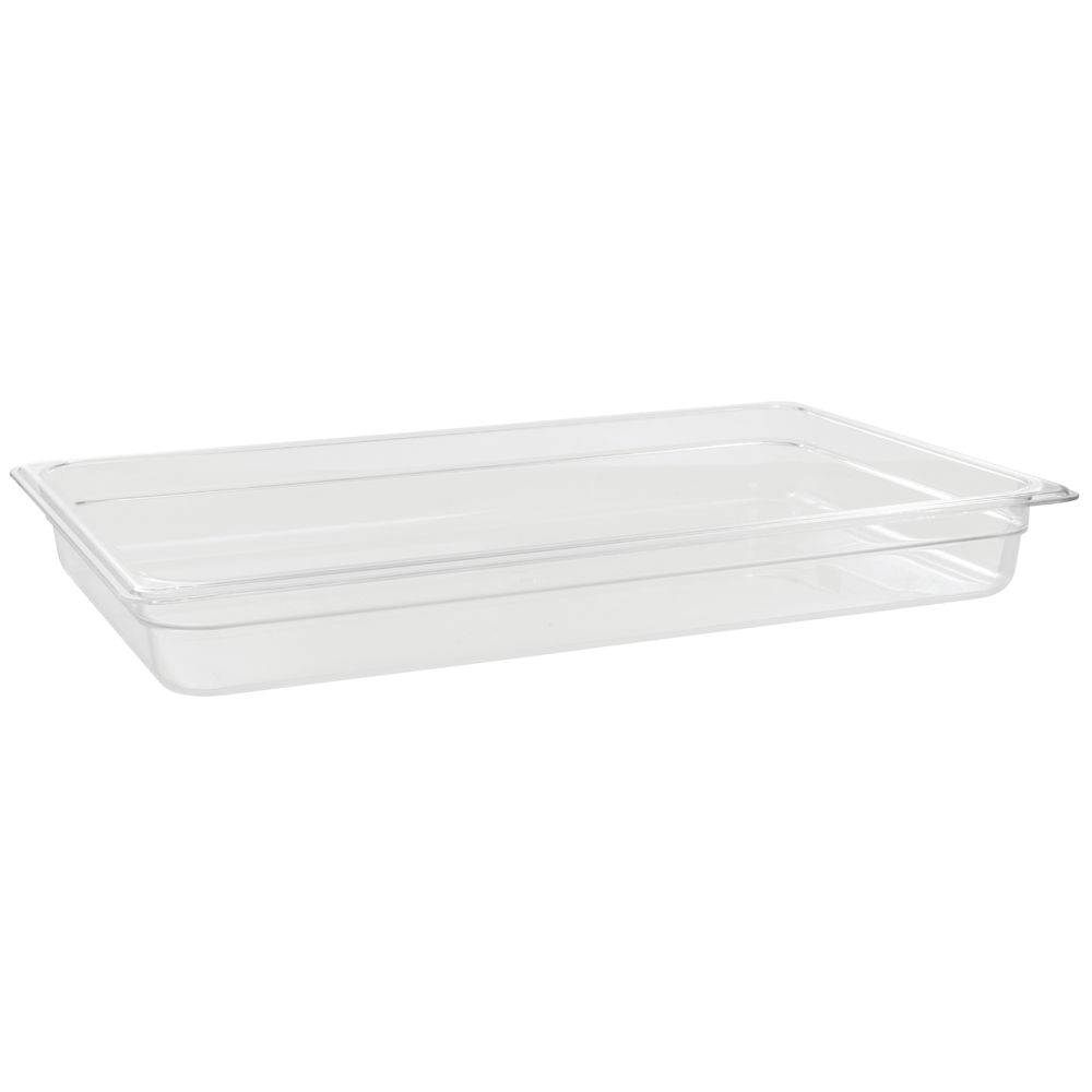 PAN, FOOD FULL SIZE G-CLEAR 2 1/2" DEEP