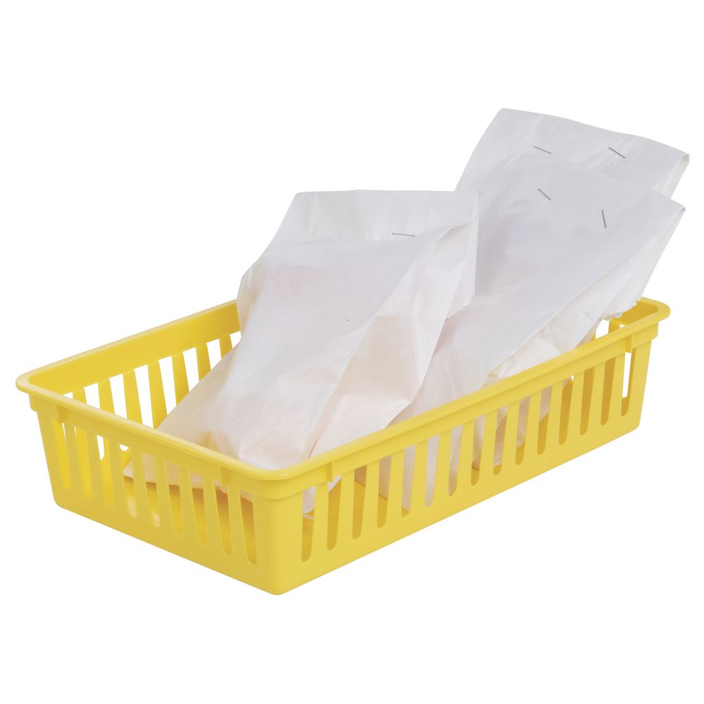 OIC Plastic Supply Baskets Small Size 2 38 x 10 16 x 6 18