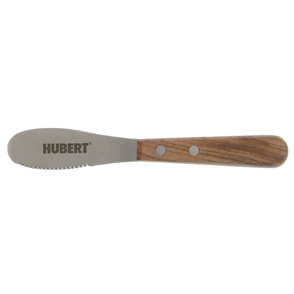 HUBERT Stainless Steel Serrated Spreader with Rosewood Handle