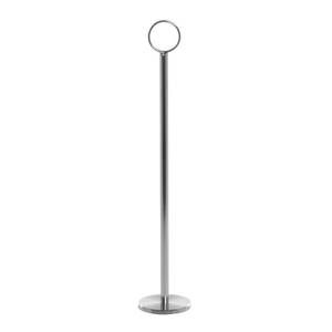 American Metalcraft PTCR 7 x 13 Stainless Steel Contemporary Round Paper Towel  Holder with Card Holder