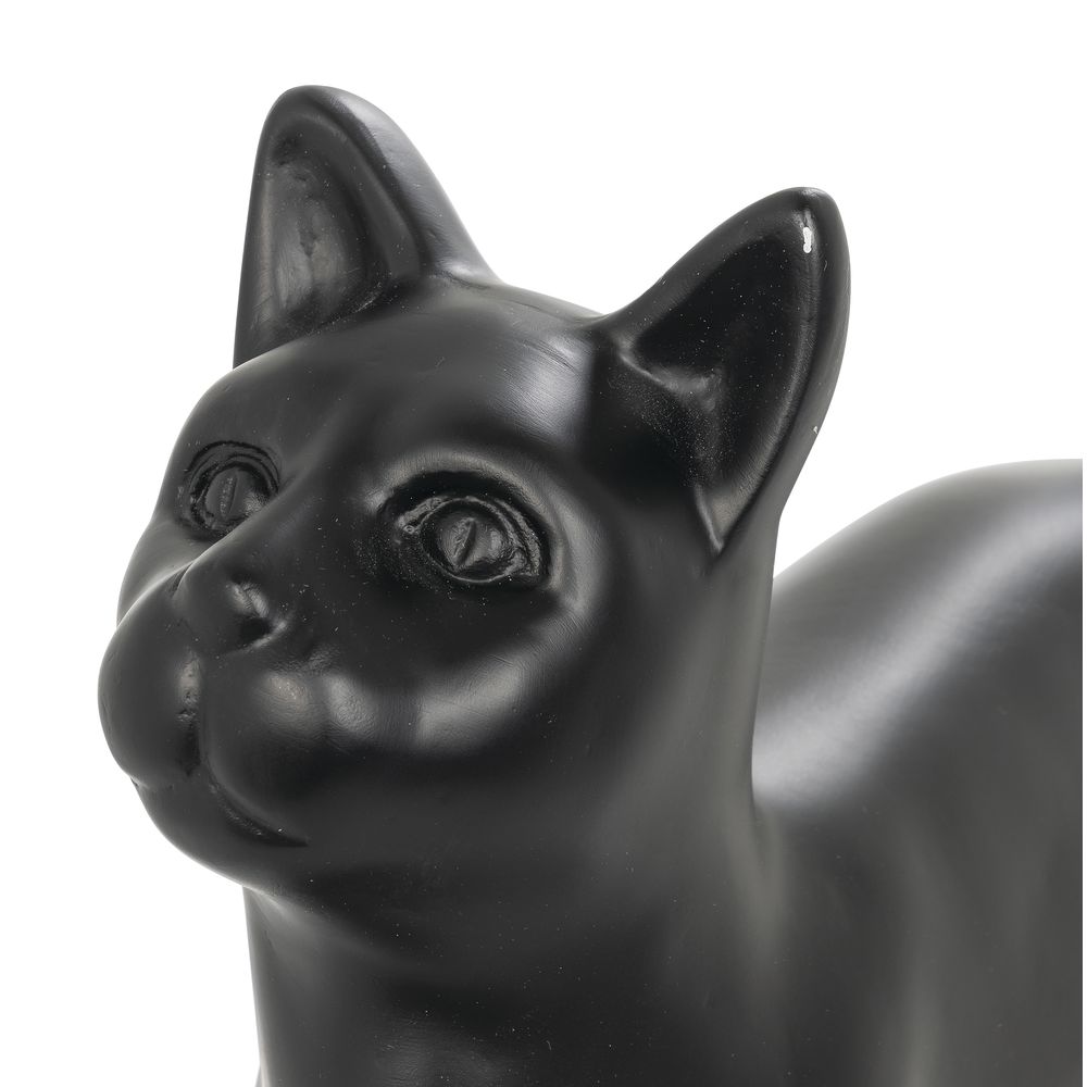 Fiberglass Dog Mannequin, Black