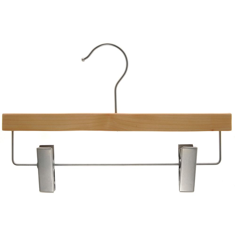 12" Youth Pant Hangers, Natural