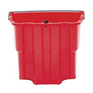 Rubbermaid 35 qt Brown Plastic WaveBrake® Mop Bucket With