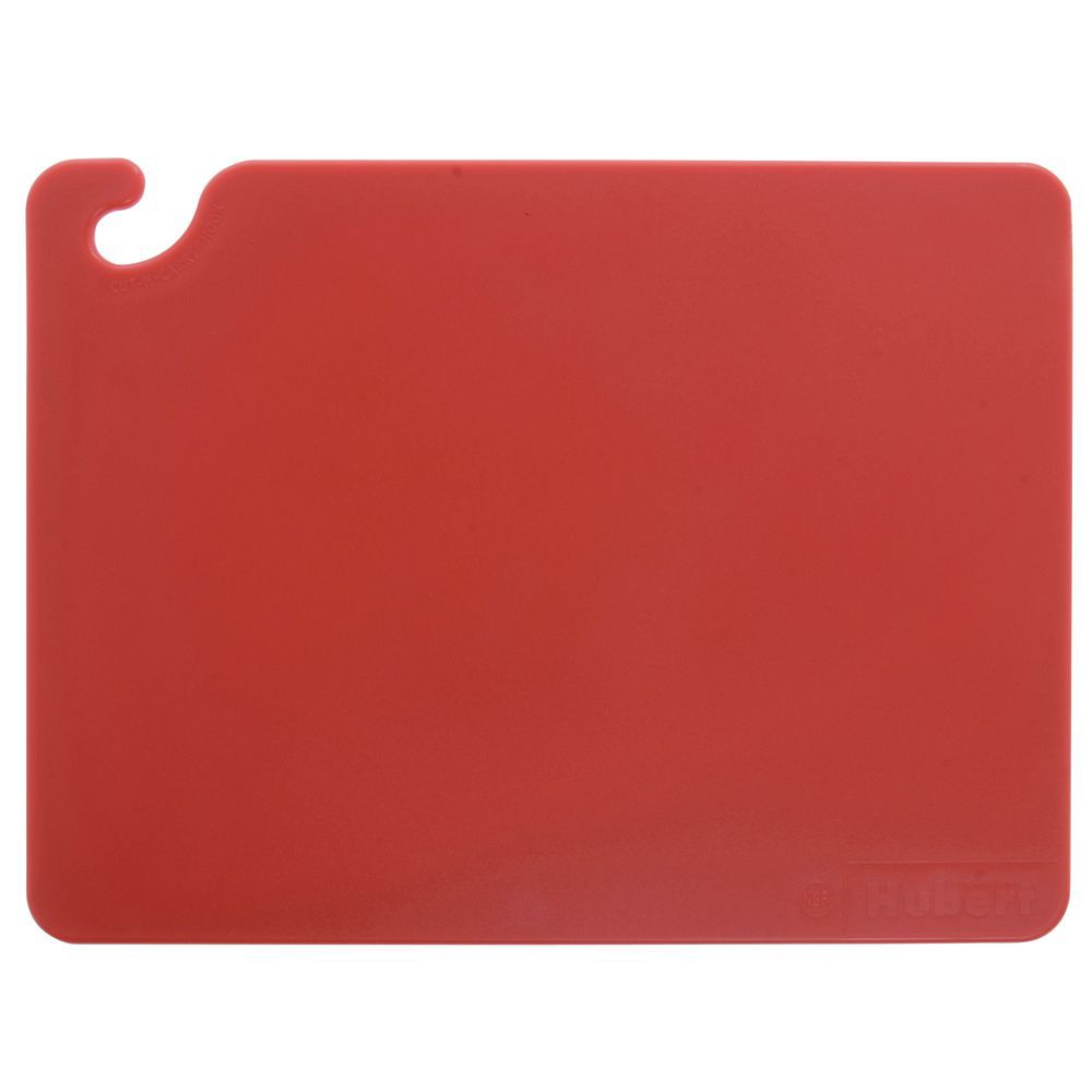 Hubert Red Cutting Board 15"L x 20"W x 3/8"