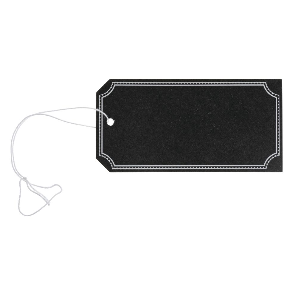 Large Write On Chalkboard Tag
