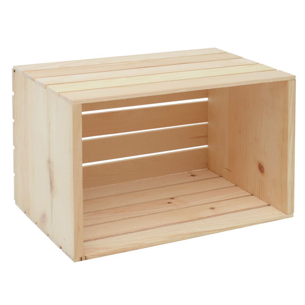 Small Grated Riser Small Wood Crate Riser