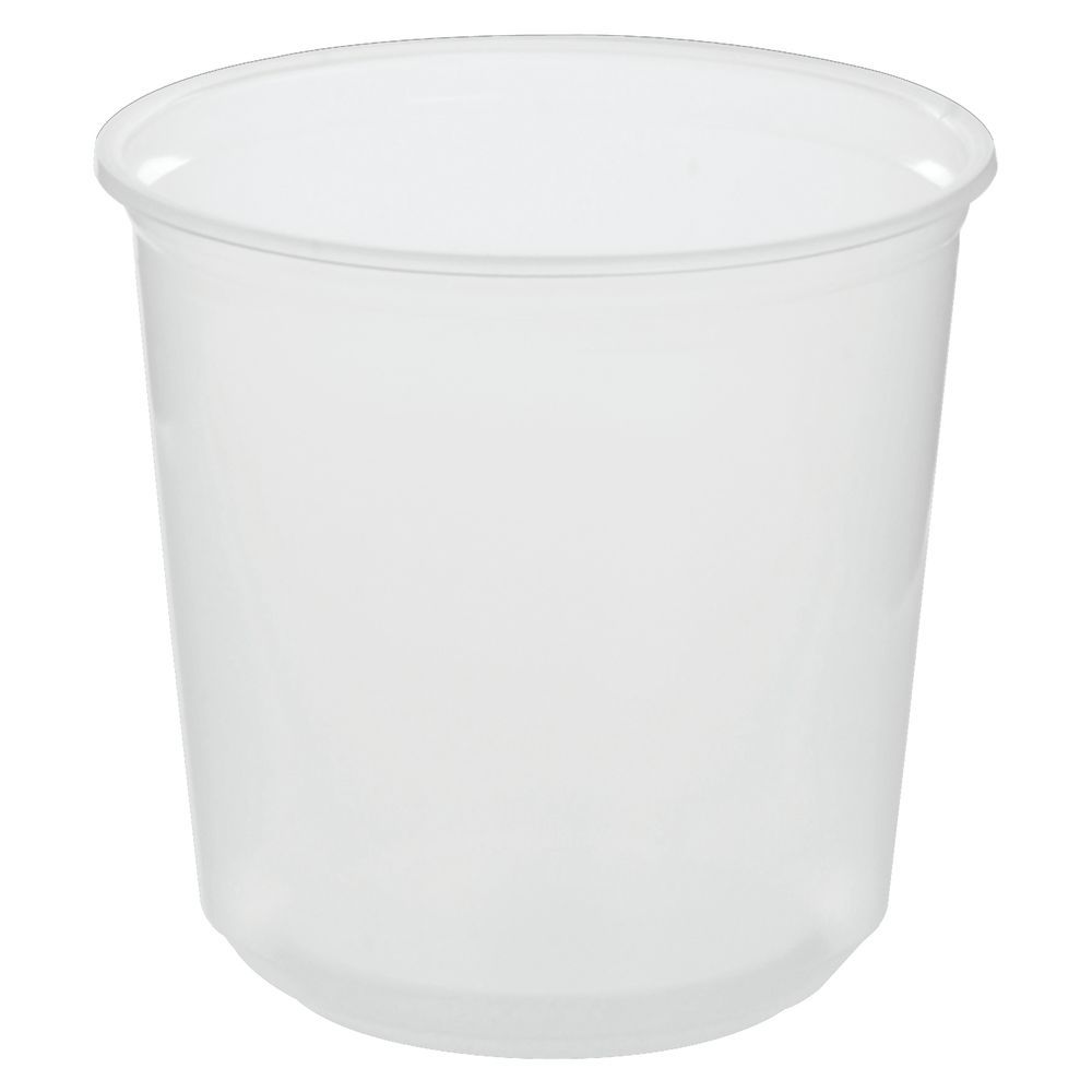 Plastic Soup Cups with Lids Round Deli Containers Takeaway Soup