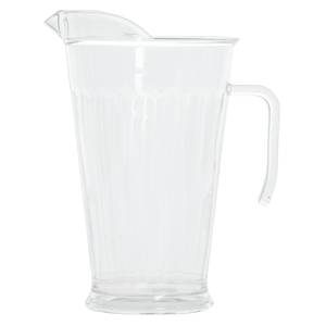Flavor Infusion, Plastic Water Pitcher, 1.9 Liter, Clear