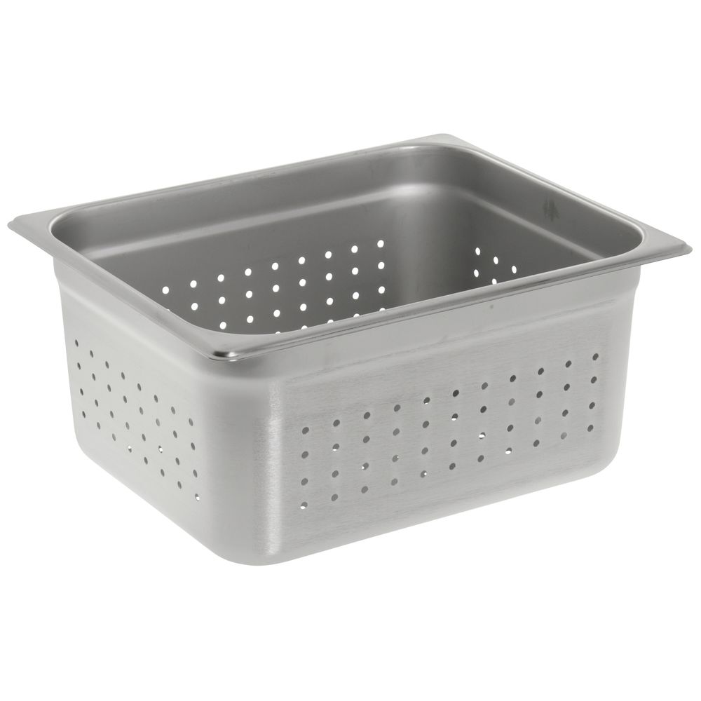 Hubert&#174; Half Size Steam Table Pan Perforated 6"D