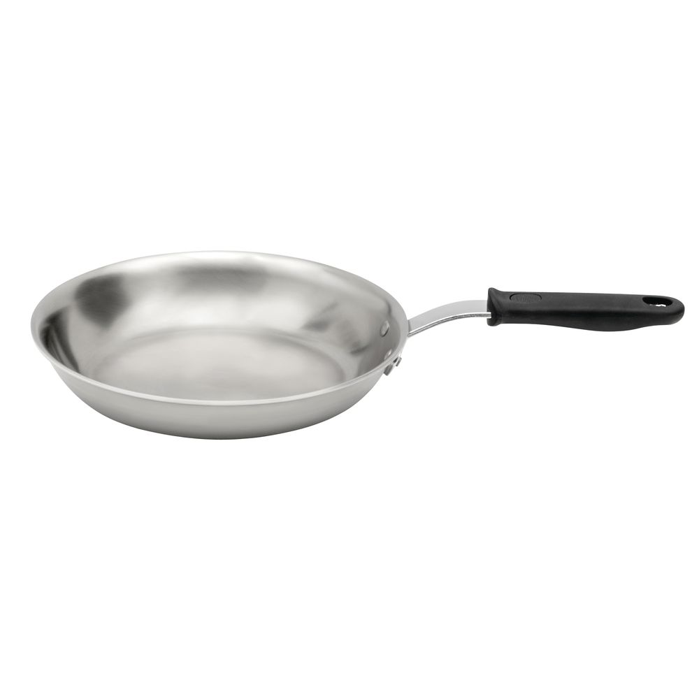 Tri-Ply Base 10 in Stainless Steel Fry Pan with Nonstick Interior