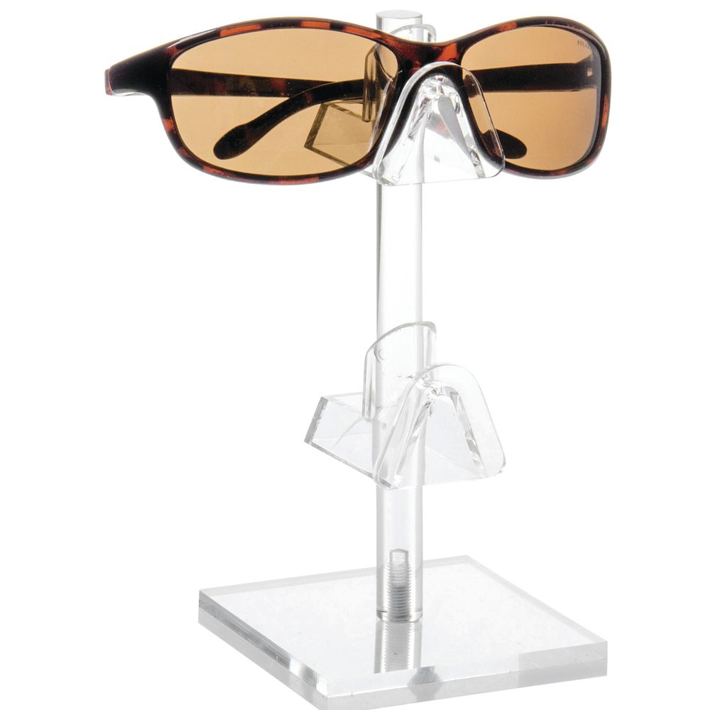 Eyewear Displays Hold Two Pairs of Glasses