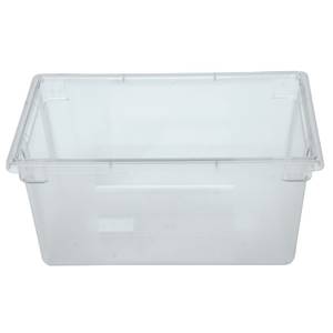 Cold Food Pan - Plastic Cold Food Storage Container - 1/3 Size - 4 inch Deep - 1ct Box - Met Lux, Size: One-Third size, Clear