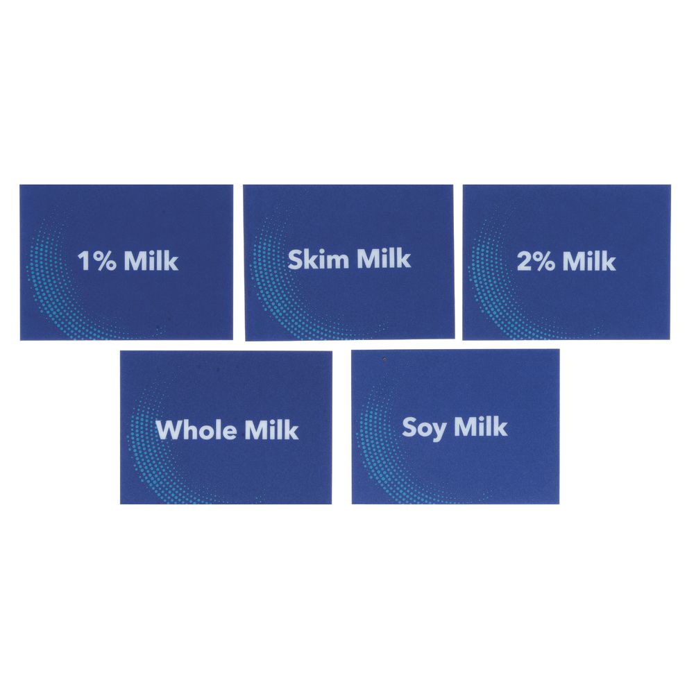 Labels, Syrup Dispenser,6/SET,2019