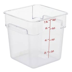 Square Food Storage Containers | Hubert US