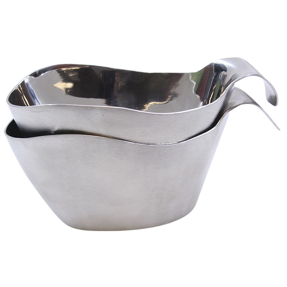 GRAVY BOAT 3 OZ 18/8 SS, STACKABLE