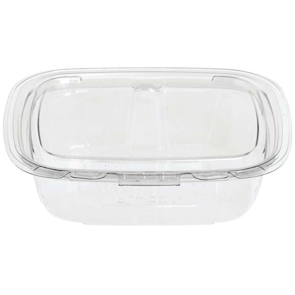 CONTAINER, CLEAR, 8 OZ, CRYSTAL SEAL