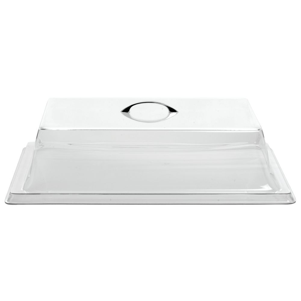 COVER, RECT TRAY, 12X20X4"CLEAR PC