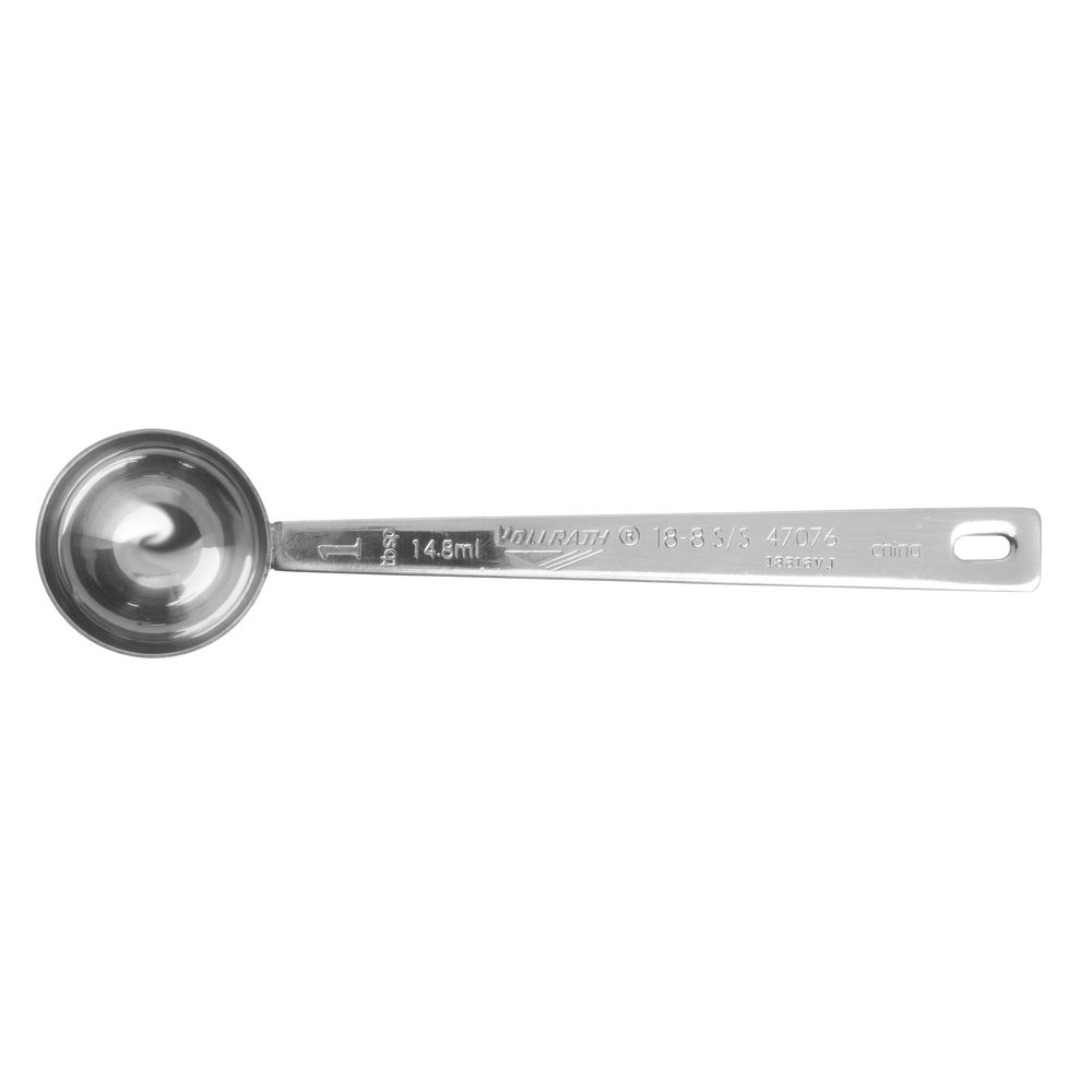 Vollrath 47077 2 Tbsp. Stainless Steel Heavy-Duty Round Measuring Spoon