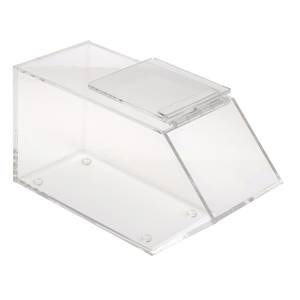 Expressly Hubert® Rectangular Clear Acrylic Bulk Food Storage Container -  16L x 12W x 10H