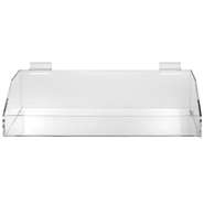 Acrylic Slatwall Tray with Sloping Sides