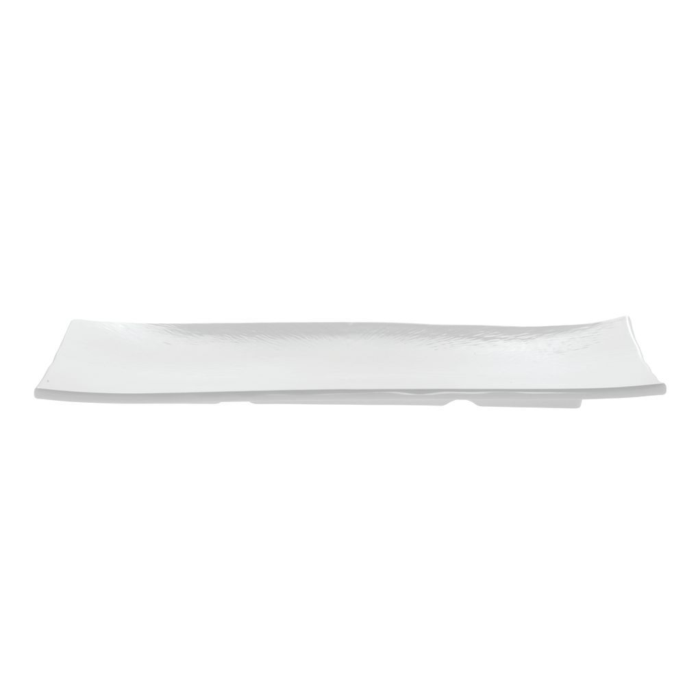 Tablecraft Frostone Serving Platter in White 27 1/2&#34;L  x 10 1/2&#34;W  x 1&#34;H