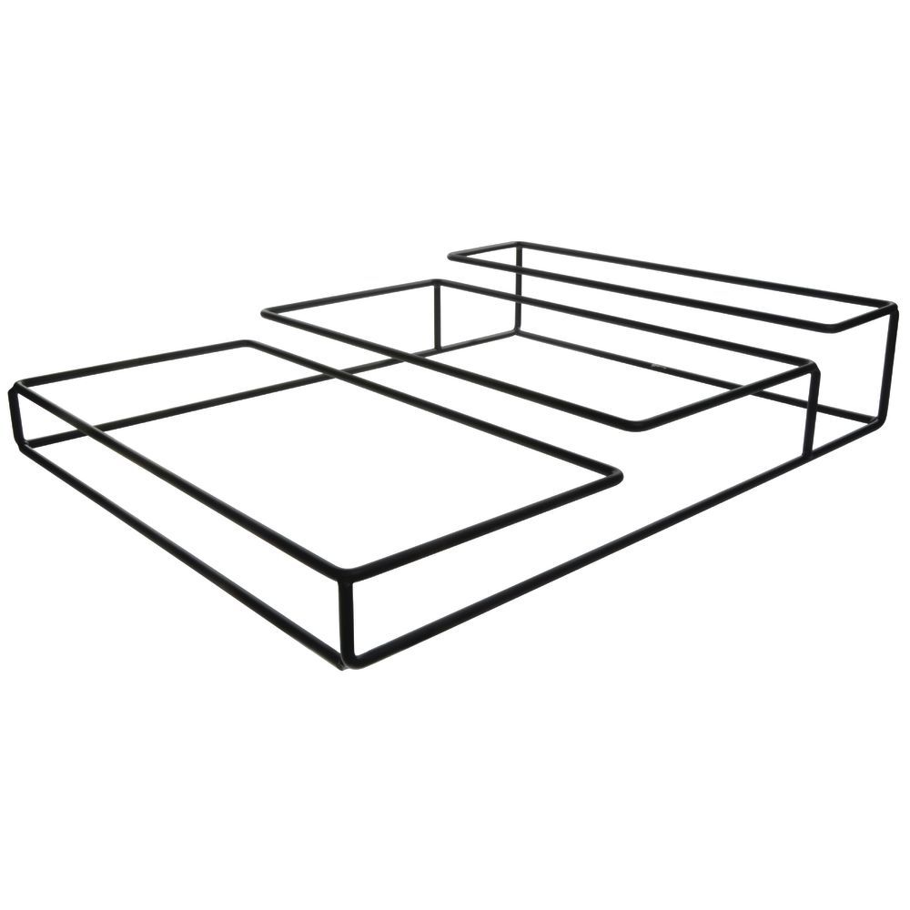 Delfin Rectangular Black Acrylic Bowl 23 Delfin Rectangular Black Acrylic Bowl 23