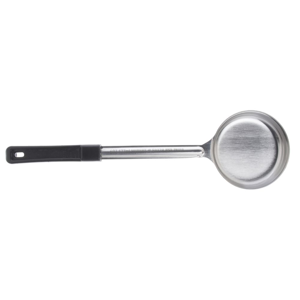 SPOON, PORTION, S/S, SOLID, 6 OZ, BLK, HB