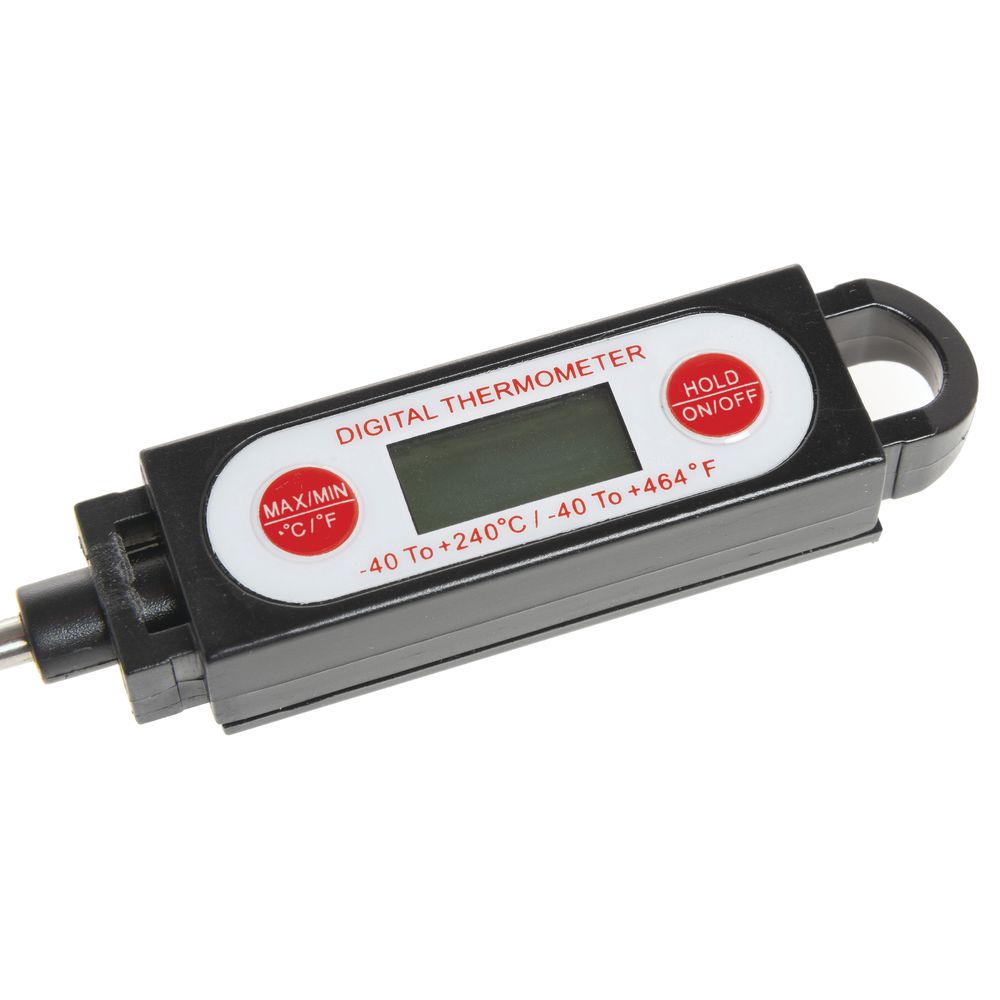 Matfer 113090 Exoglass(R) Thermometer Spatula, 15-1/4i