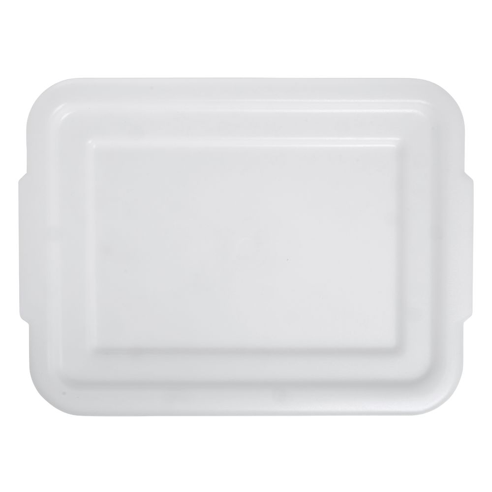 Vollrath Reinforced Bus Bin Cover For 1 Compartment 7"H Natural