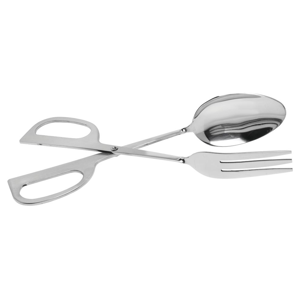 Winco ST-10 Salad Tongs Spoon/fork Scissor 10