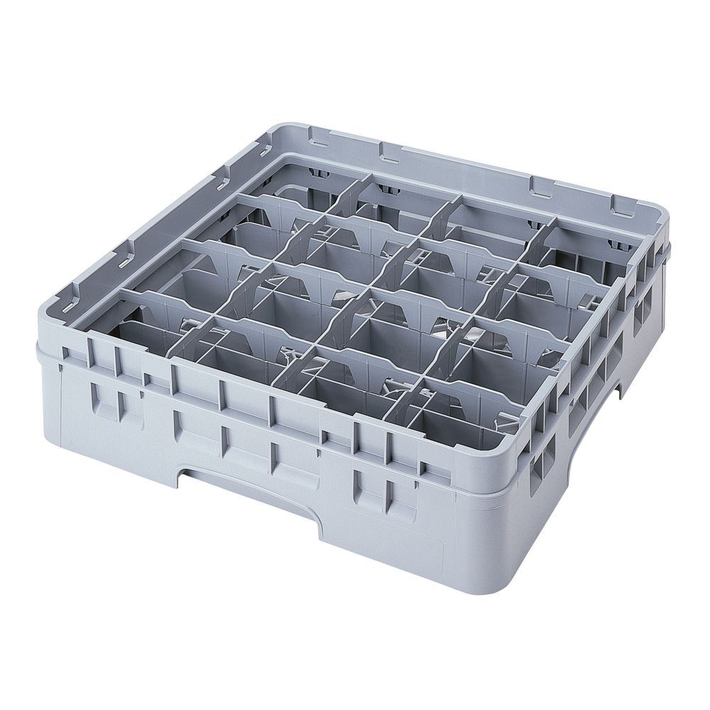 Cambro Cup Rack 16 Compartment 4 3/8" x 4 3/8" Compartment Size Maximum Cup Height 4 1/4"