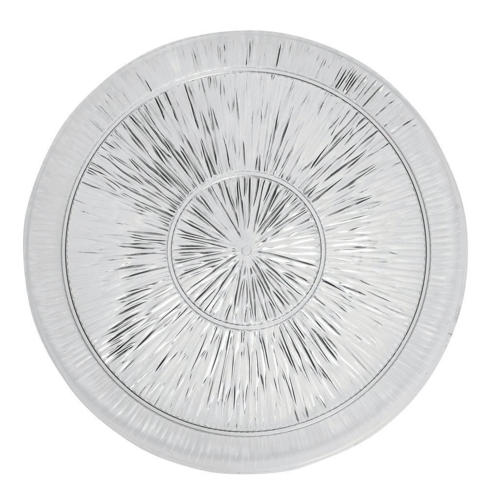 Novelty Crystal Round Diamond Pattern Heavyweight Polystyrene Cut