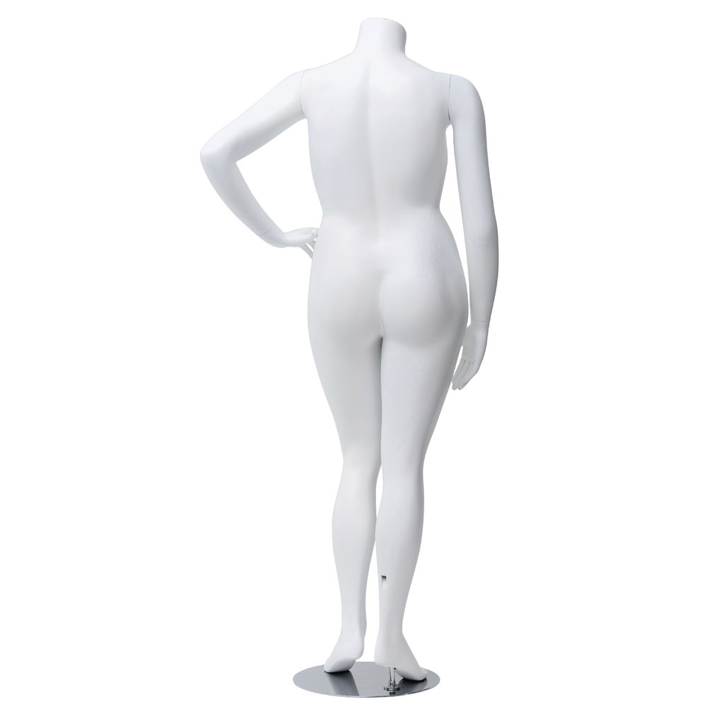 Female Headless Plus Size Mannequin MM-NANCYBW1S