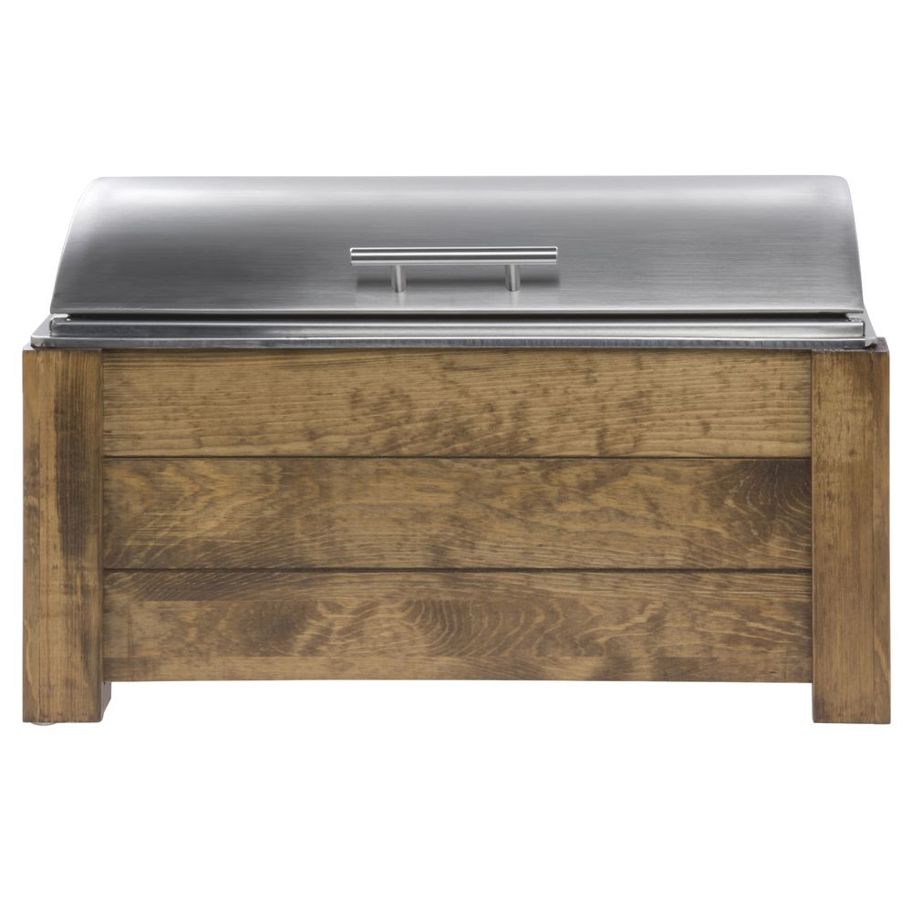 Cal Mil Roll Top Chafer Madera Collection Full Size 