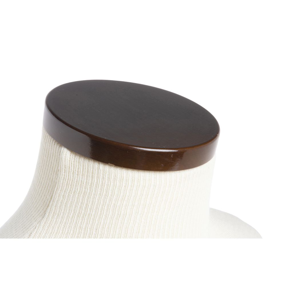 Neck Cap Removable Flat Neck Cap With A Walnut Finish