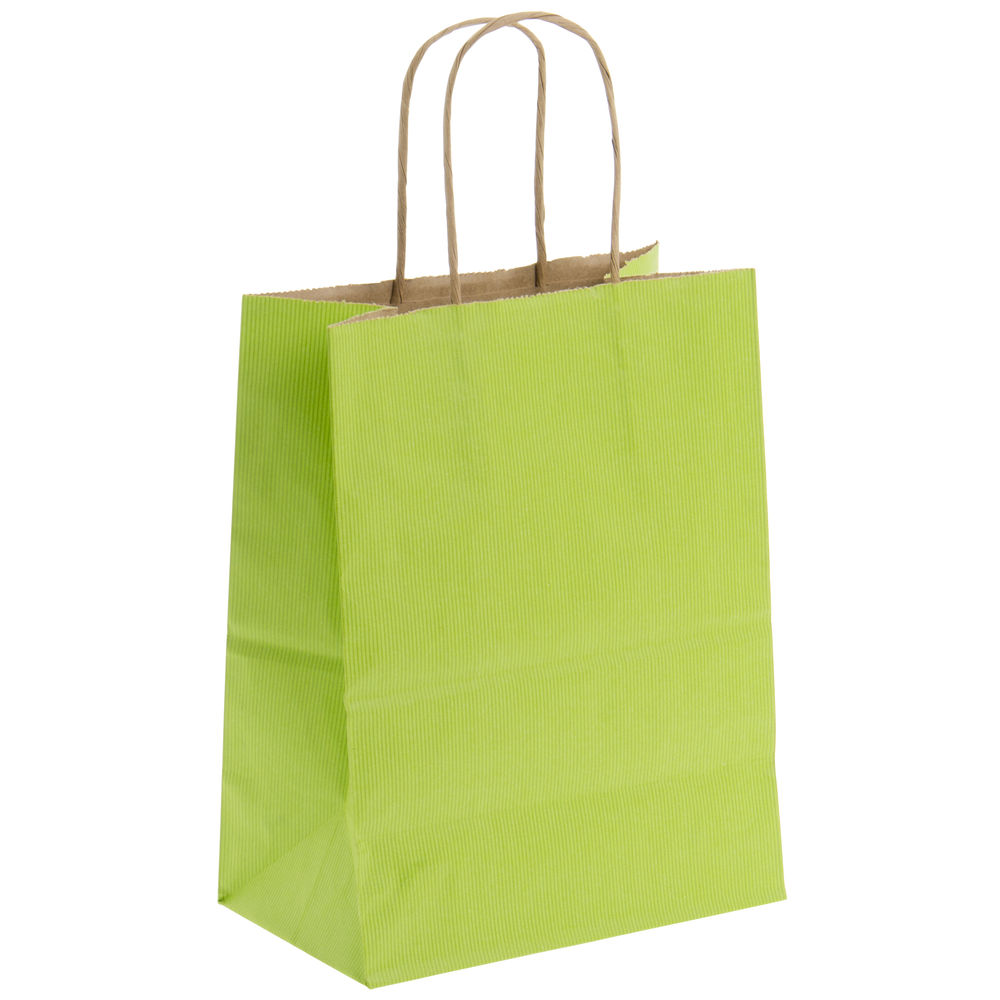 Download Kraft Paper Gift Bag Yellow PSD Mockup Templates