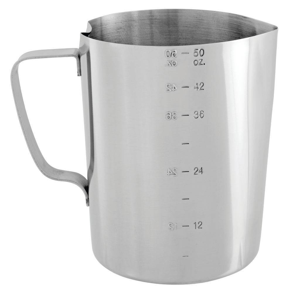 Stainless Steel Frothing Pitcher, 50 oz. - 6
