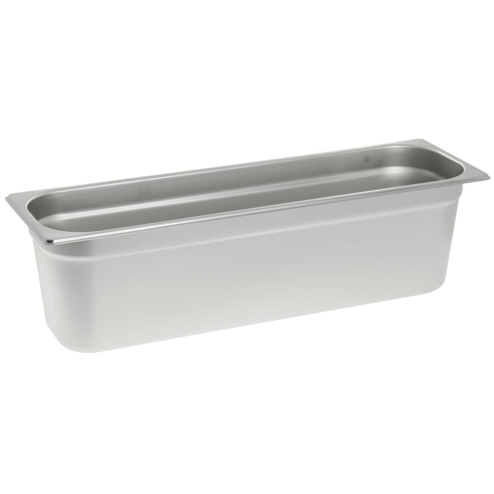 Hubert&#174; Stainless Steel Steam Table Pans 1/2 Size Long 6"D|Hubert&#174; Stainless Steel Steam Table Pans 1/2 Size Long 6"D